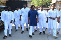 Pawan Kalyan felicitates wrestlers Photos